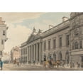 thumbnail image 3 of Thomas Malton the Younger 24x18 Black Modern Framed Museum Art Print Titled - East India House, 3 of 5