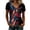 Red(American Flag Butterfly ), variant on Iaqnaocc 4th Of July Summer Tops for Women Patriotic Short Sleeve V Neck 250 Anniversary Usa Flag Usa Flag 250th Anniversary Flag T-Shirt Independence Day Festival Tee Tops Pink XXL