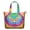 Colorful Rainbow Tie-1, variant on Colorful Rainbow Tie Dye Spiral Pattern Travel Tote Bags for Women Carry On,Large Weekender Bags for Women Travel,Multi Functional Duffle Bag for Work,Shopping,Sports