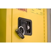 Brinks 73mm Small U-Bar Steel Resettable Combination Padlock with 1-3/4in Shackle