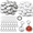 Tinplate Base-Classic-100, variant on 100 Sets 58mm/2.25"on Maker Supplies Classic Bottle Opener