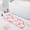 Pink Bird and Heart, variant on Haosy White Duck on Green Bathroom Rugs Non Slip Absorbent Soft Plush Quick Dry Bath Mat, 39"x20"