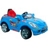 Trademark Global Lil' Rider Blue Bomber Battery Powered Sports Car w/ Remote