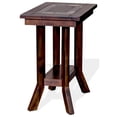 thumbnail image 3 of Odel Accent Chairside Table, Dark Brown Mahogany, Rectangular 25 Inch, 3 of 7