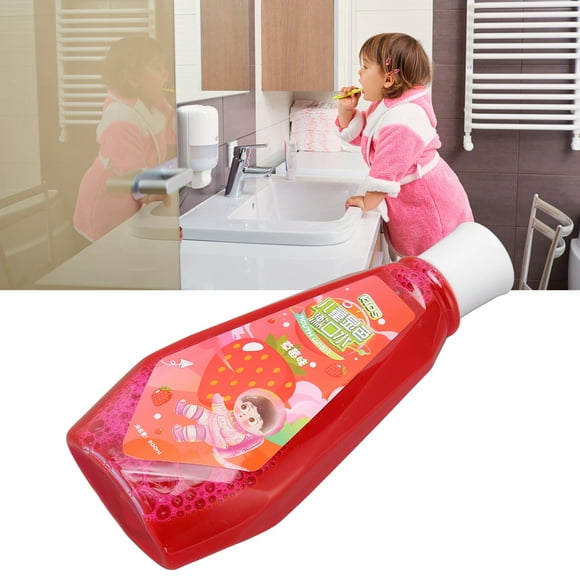 200ml Plaque Disclosing Mouthwash,  Disclosing Liquid,  Fruity Flavor Plaque Disclosing Liquid, Shows Plaque, Helps Teach Kids Teeth Brushing Habits For Clean Teeth