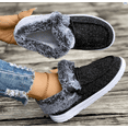 thumbnail image 3 of Women's Slip-On Cotton Shoes - Casual shoes with Lightweight Comfort, 3 of 12