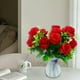 thumbnail image 5 of Ramo de Rosas Artificiales para El Día de La Madre, Gran Ramo de 6 Cabezas, Ideal para Decorar La Sala de Estar, La Mesa Del Comedor y El Hogar., 5 of 6