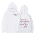 thumbnail image 5 of FAOWME Sweat à Capuche Décontracté pour Garçons et Filles, Manches Longues, Imprimé Mignon, Blanc, 8-10 Ans, 5 of 5