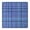 Blue Checkerboard Checkered, variant on Blue and White Grid Pattern Square Fitted Tablecloth with Elastic Edge,Square Table Cover,Washable Elastic Table Cover for Home Kitchen Party Decor 36"x36"