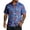 #01 Blue, variant on Usa 250th Anniversary Button Down Shirts Men American Flag Print Lapel Collar Short Sleeve Tshirts United States Patriotic Star Relaxed Fit Daily Wear Shirts, XL, #01 Blue