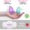 thumbnail image 4 of Menstrual Cup Steamer Sterilizer with 2 Reusable Period Cups, Menstrual Discs Cleaner Wash Kit for Women Feminine Hygiene Care, 4 of 7
