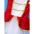 thumbnail image 5 of TTAO Girls Christmas Tutu Dress Halloween Circus Cosplay Fancy Dress Up Ballet Dance Leotard Xmas Red 6, 5 of 7