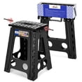thumbnail image 1 of Taburete plegable ACKO, 44,45 cm, 180 kg de capacidad, negro, 1 of 9
