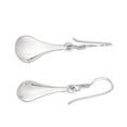 thumbnail image 5 of JewelStop Sterling Silver Silver Rhodium Finish Fancy Drop Earrings - 36 x 10 mm, 5 of 6