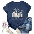 thumbnail image 1 of WEAIXIMIUNG T-Shirt d'Été pour Femmes Imprimé Confortable et à la Mode Haut Coloré à Manches Courtes, 1 of 2