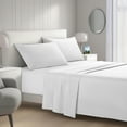 thumbnail image 3 of Breathable Silky Soft Cotton Sateen Bed Sheets Set, Hotel Quality Cooling Percale Weave Solid Sheet,Soft Microfiber, Resistant,Fade Resistant,Twin,Full, Size Bedding, 3 of 4