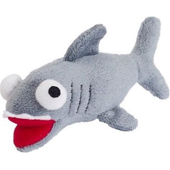 Doggles TCSUS1709 Sushi Shark Cat Toy, Gray