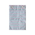 thumbnail image 1 of Abstract Hanging Pocket Organizer, Continuing Horizontally Aligned Diamond Shapes Triangular Elements, Printed Polyester Storage Bag with Pockets, 14" x 20", Dark Seafoam Pale Pink, 1 of 2