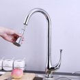 Kitchen Sink Faucet, Rotatable PullOut Kitchen Faucet, Brass Single