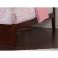 thumbnail image 6 of Mission Twin Extra Long Bed with Footboard and Twin Extra Long Trundle in Walnut, 6 of 7