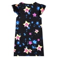 thumbnail image 4 of WIBACKER 3-12Y Girls Flutter Sleeve Unicorn Nightgown 1PCS Soft Kids Nightdress Pajamas for Toddler to Big Girl Nightie Dress, 4 of 11