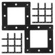 thumbnail image 4 of FELTECHELECTR 30 soportes de esquina en ángulo recto en forma de L, soportes planos para muebles, 4 of 5