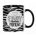 thumbnail image 1 of Inkdotpot 11 OzCeramic CoffeeMugs Enjoy Every MomentPositive Thinking Quotes Gift For Friends-Black, 1 of 6
