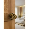 thumbnail image 2 of Privacy Door Knob Antique Brass Retro Door Knob, Bathroom Bedroom Door Handle Interior Vintage DoorKnob, Aluminium Alloy Knob, 1 Pack, 2 of 3