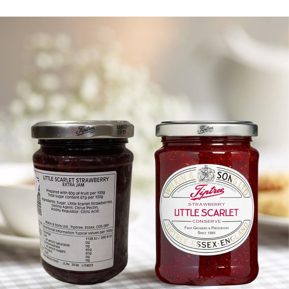 Tiptree Little Scarlet Strawberry Conserve, 12 Ounce Jar (Pack of 2)