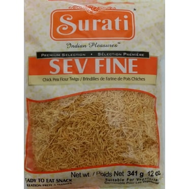 Surati Snacks Sev Fine 341gm