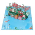 thumbnail image 1 of 3D Christmas Cards,  Colorful Christmas Popup Cards  For Gifts, 1 of 8