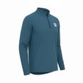 thumbnail image 2 of Sudadera Deportiva Wilson para Hombre Cierre al Pecho Color Azul Marino Talla CH, 2 of 4