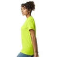 thumbnail image 6 of Gildan - Ultra Cotton Pocket T-Shirt, Safety Green, Orange, Lightweight Hi-Vis Workwear with High-Visibility Tee Security Vest, Size XL, Pack of 9, 6 of 6