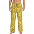 thumbnail image 2 of Picia Duck1 Mens Soft Woven Cotton Elastic Waistband Sleep Pajama Pant Lounge Sleep Pant With Pockets And Drawstring-Small, 2 of 9