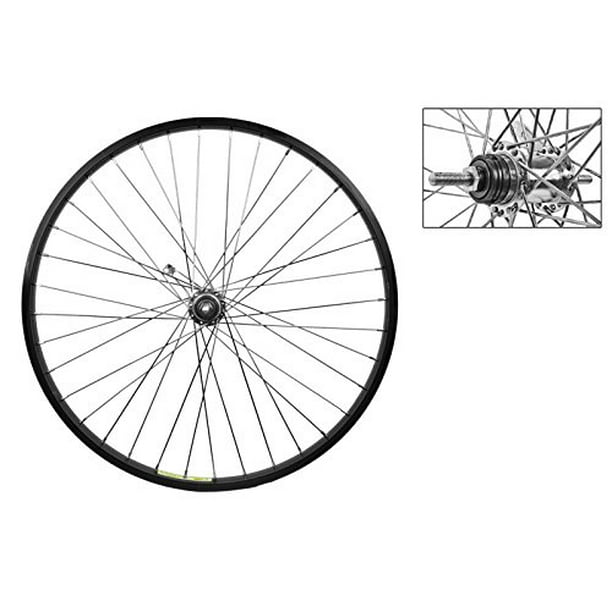Wheel Rear 26 x 1.75 Black Alloy Cruiser, Shimano E110 Coaster Hub