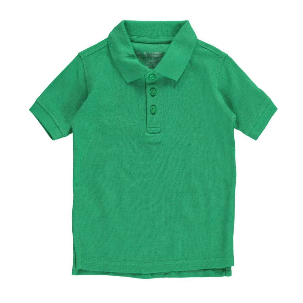 Classic School Uniform Classic School Uniform Little Boys' Pique Polo