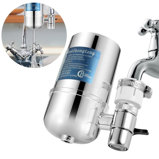 Grifo de filtro de agua, sistema de filtro de agua de primera calidad, purificador de agua de mesa con cartuchos de filtro de agua, accesorios de cocina para un estilo de vida saludable Fokelyi LL-1461