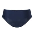 thumbnail image 7 of AOMPMSDX Women Plus Size High Waist Bikini Bottoms Swim Briefs Beach Shorts Ruched Bottom High Cut Swim Bottom Full Coverage Swimsuit Bottom Sports Yoga Shorts Swimbottom Navy L, 7 of 7