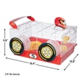 thumbnail image 6 of MidWest Homes for Pets Race Car Hamster Cage, Red, 20", 6 of 7