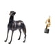 thumbnail image 5 of Figura De Perro De Resina Con Diseño De Animal, Estatua De Arte Abstracto, Escultura Decorativa, Figura De Centro De Mesa Para Escritorio, Para Sala De Estar, Hotel, Oficina, Casa, Navidad., 5 of 8