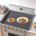 thumbnail image 4 of Home Kitchen Stovetop Plate, Rectangular Stove Top Cover, Black Noodle Board Stove Covers 29.9x21.6x2.4in, 4 of 15