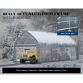 thumbnail image 3 of Jocisland 12x30 ft Carport with Galvanized Frame for Car, Roll-Up Doors, Heavy Duty Outdoor Canopy, 3 of 8