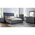 thumbnail image 4 of Queen Bed With Corduroy - Ports & Center Support Leg In Birch Veneers Storage Drawers, 4 of 5