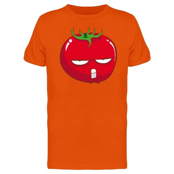 Funny Bored Tomato Cartoon Tee Men's -Image by Shutterstock