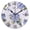 Gold, variant on Wall Clock 10 Inch Battery Operated Clocks Living Room Decor, Silent Non-Ticking for Living Room Home Kitchen office Blue Hydrangea