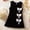 yuanBlack-56, variant on Toddlers Solid Color Dress Summer For Girls Sleeveless Round Neck Dress With Front Bowknots Spring Fall Daily Sundress,2-3 Y,Black