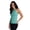 Wasabi, variant on Active Women's Slim Fit Crewneck Ribbed Tank Top