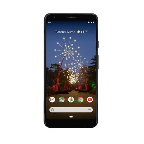 Pre-Owned Google GA00817-US Pixel 3a XL 6" Sprint LTE Locked SmartPhone, Black