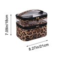 thumbnail image 2 of Vjnyvs Large Capacity Makeup Bag For Women Transparent Pvc Double Layer Storage Wash Cosmetic Bag Waterproof Organizer Toiletry Cases, 2 of 6