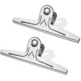 thumbnail image 1 of Xxl Clips Extra Large, 2 Pack 1 Foot Long Stainless Steel Jumbo Giant Binder Paper Clamps For Drawing Board, Art, Teachers, Home Office School Suppli, 1 of 3
